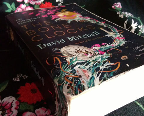 looking-for-great-read-to-kick-start-2018-reading-The-Bone-Clocks-David-Mitchell-cover-and-spine-Photo-by-readinginspiration