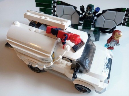 lego sets marvel spider-man vs vulture